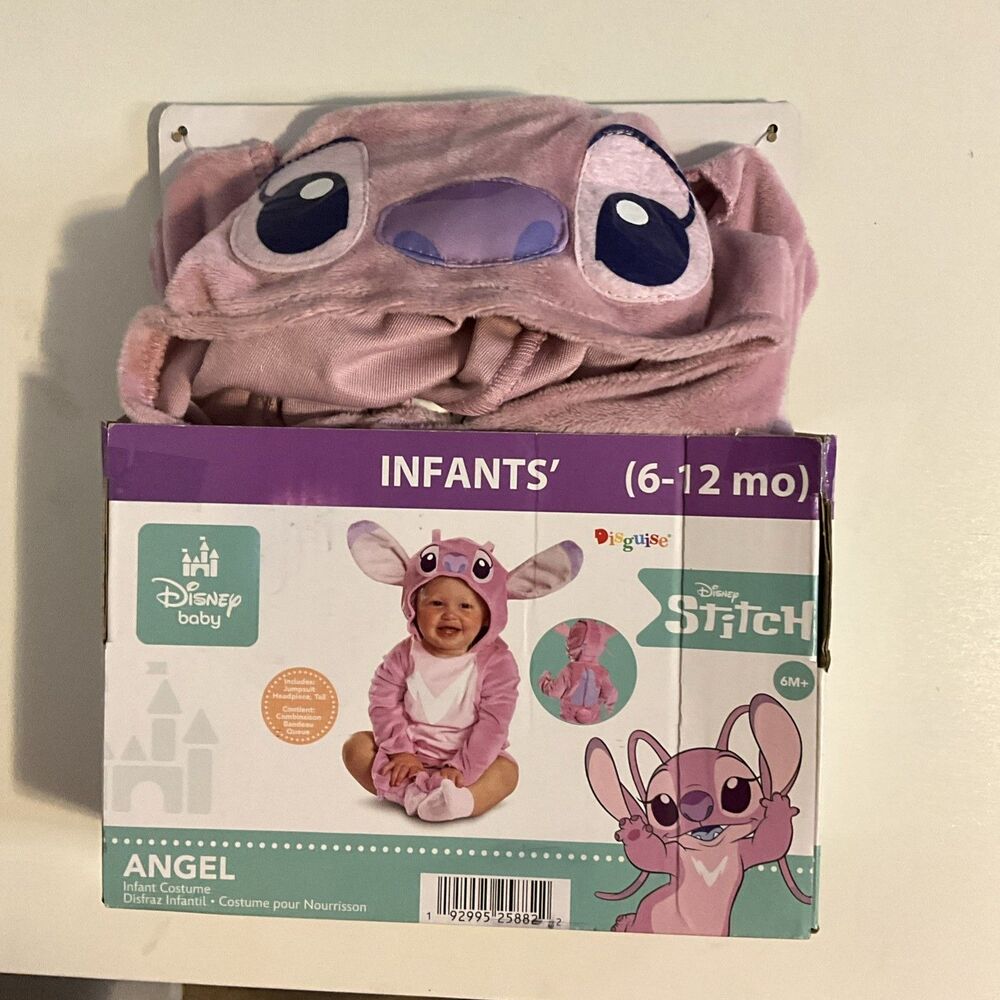 Disney’s Lilo & Stitch, Angel Halloween Costume for Infant Size 6-12 M